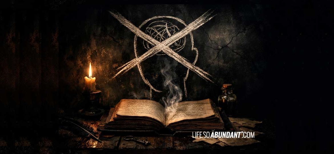 Think and Grow Rich - An atmospheric scene of a smoking ancient book - Life So Abundant®