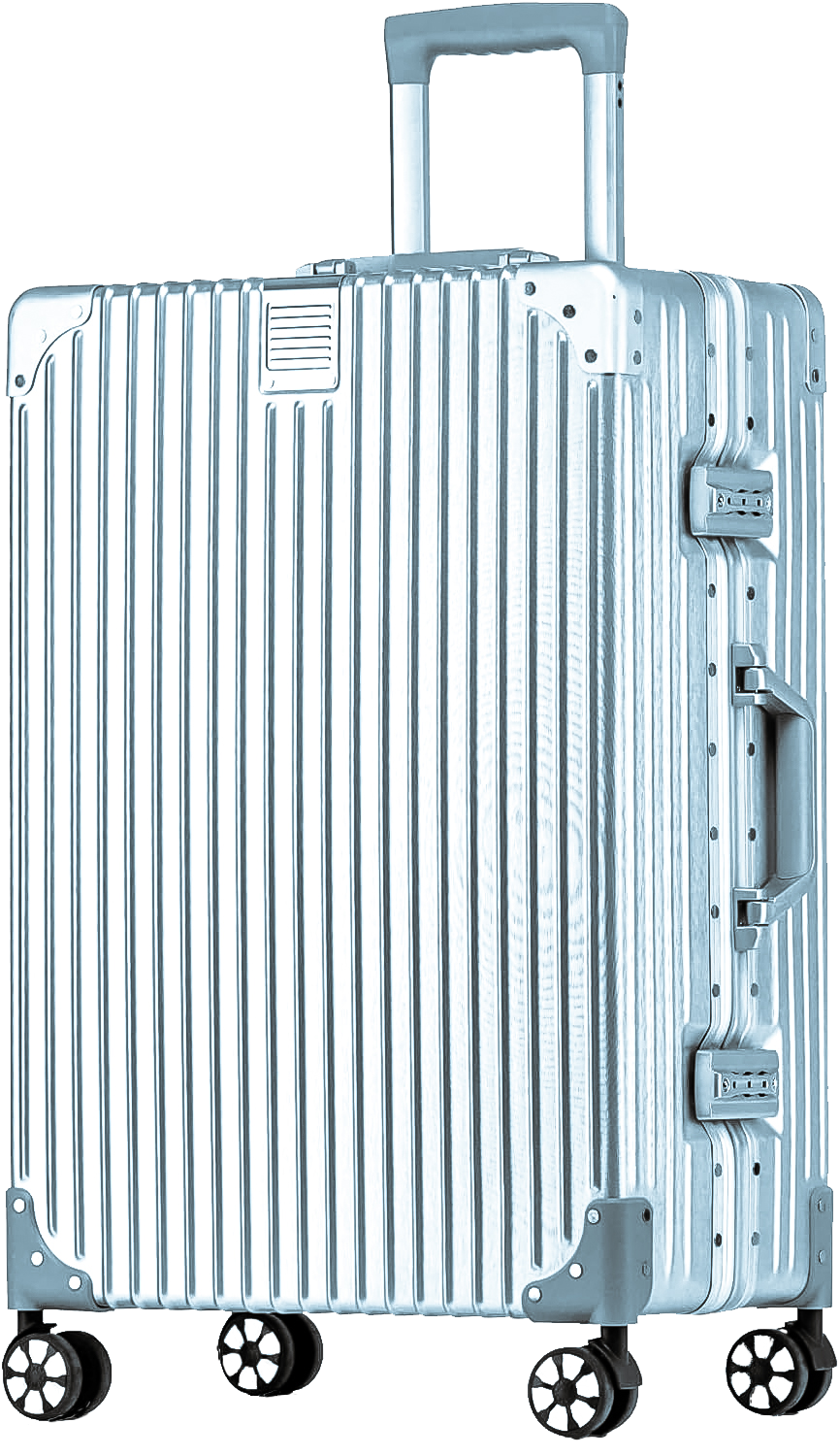 Luxury Travel Luggage - Elite Metal Statement Case - Life So Abundant®