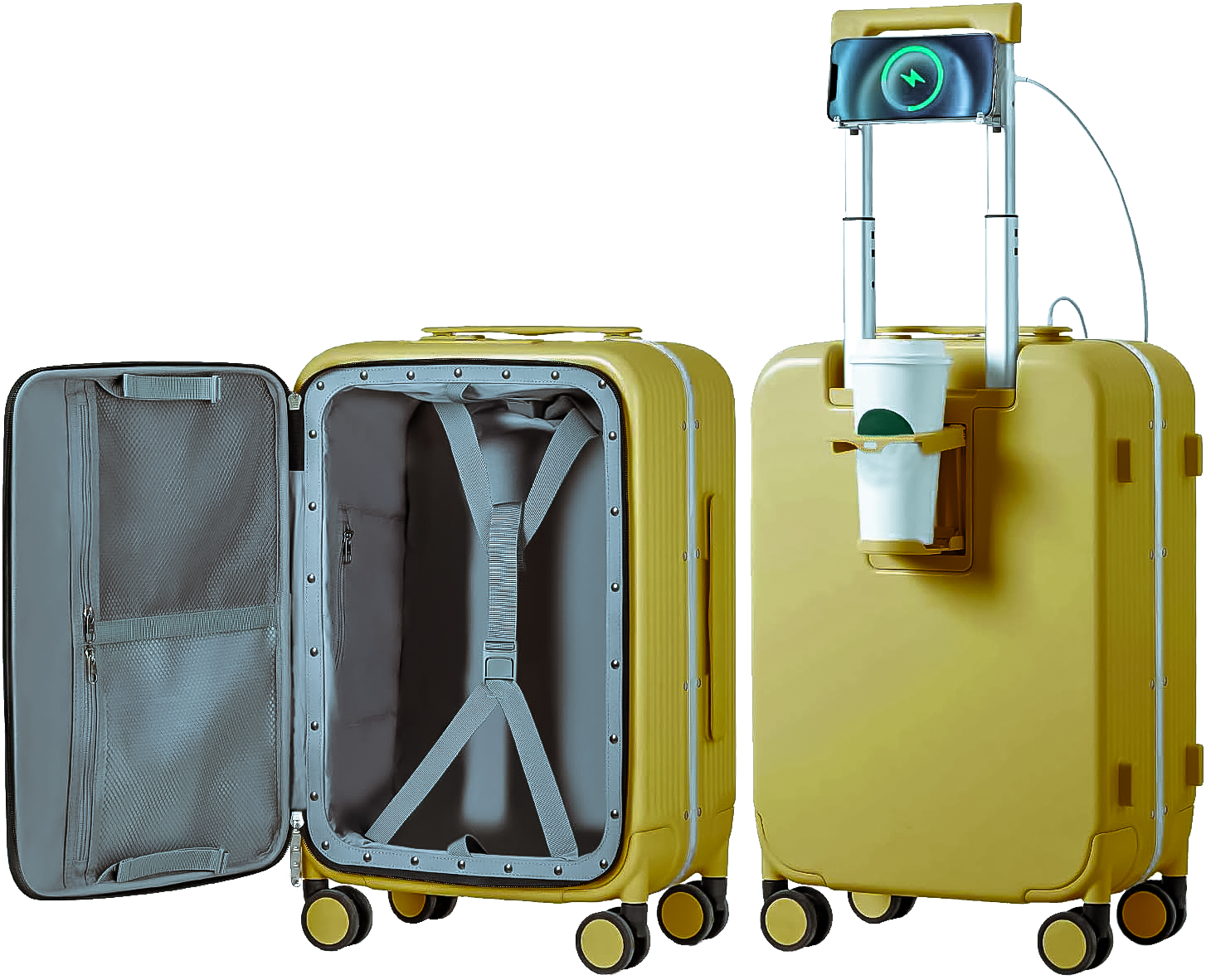 Luxury Travel Luggage - Smart Tech Travel Companion - Life So Abundant®